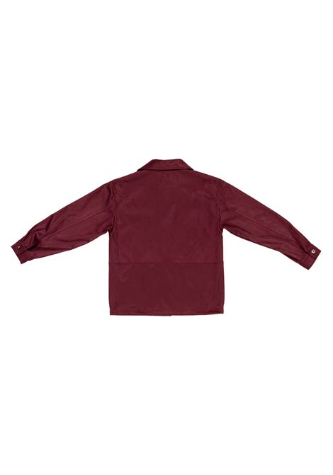 Camicia con colletto classico PAOLO PECORA KIDS | PP4184CHERRY